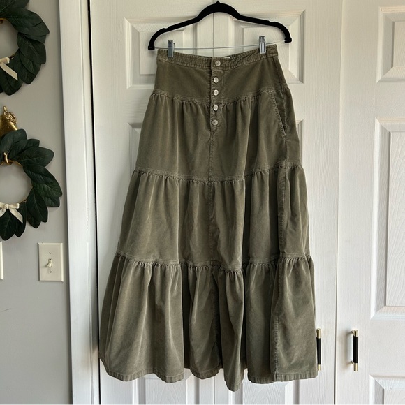 We The Free Dreamweaver Cord Maxi Skirt - Picture 2 of 4